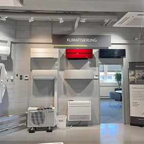 Klimaanlagen Ausstellung und Verkauf