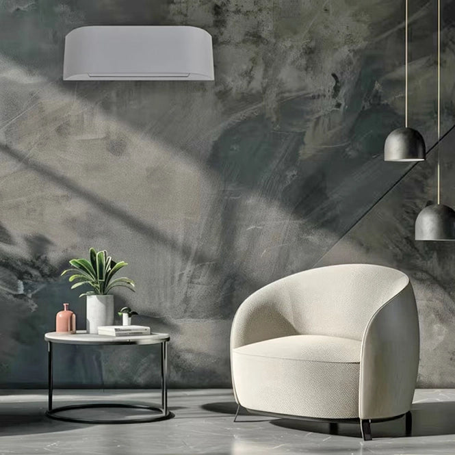 Split-Klimaanalge im Wohnzimmer